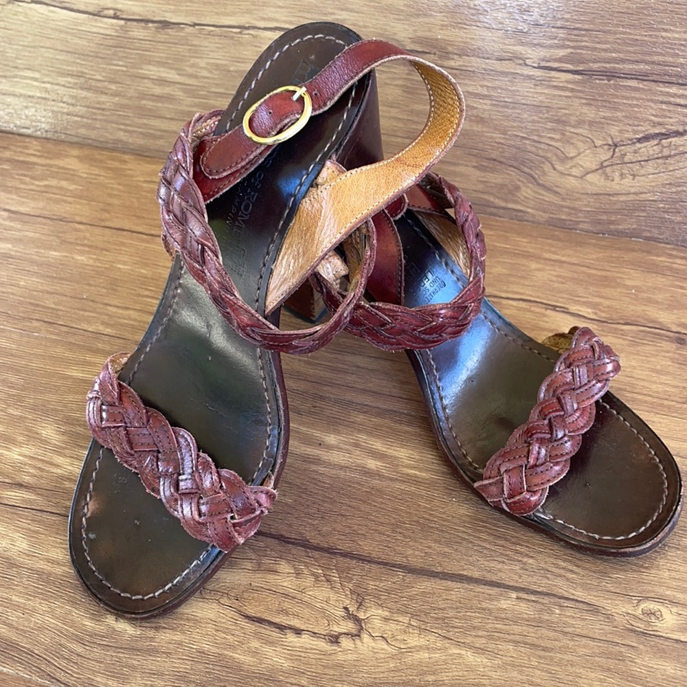 Vero Cuoio agnes of rome sandals  size 38 US size 7.5